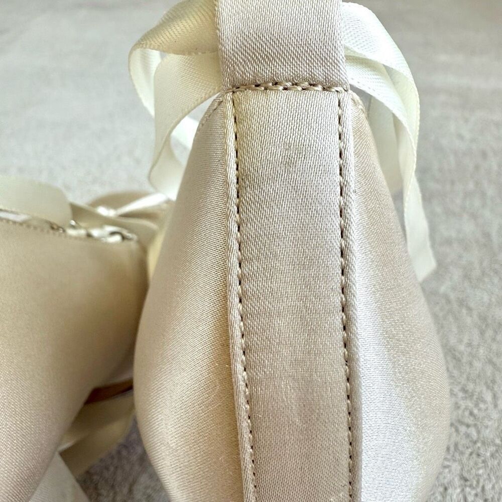 NWOT Cider Ballet Satin Bow Mary Jane Heels size 36 US6 - Picture 8 of 16